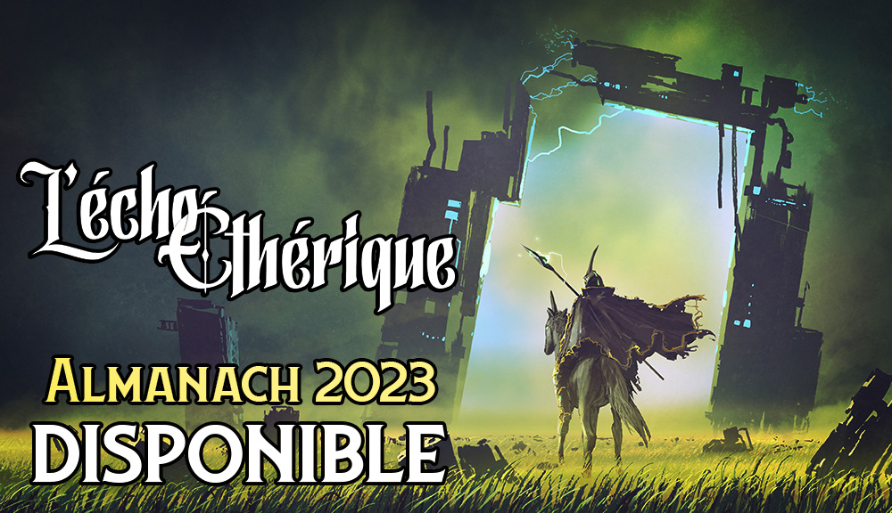 L'écho éthérique : Almanach 2023 disponible
