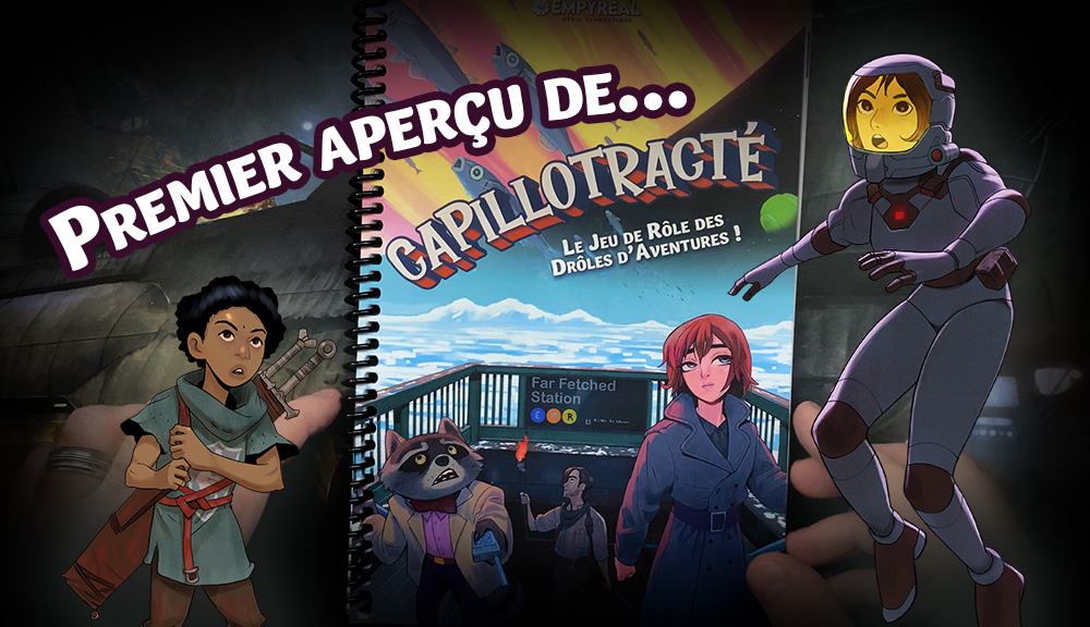 Vidéo de feuilletage de Capillotracté